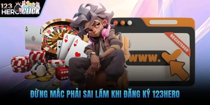 Đừng mắc phải sai lầm khi đăng ký 123hero