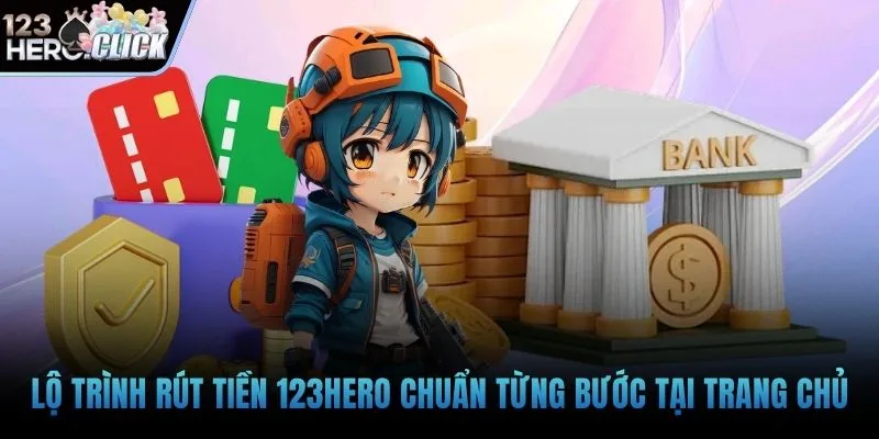 Lộ trình rút tiền 123hero chuẩn từng bước tại trang chủ